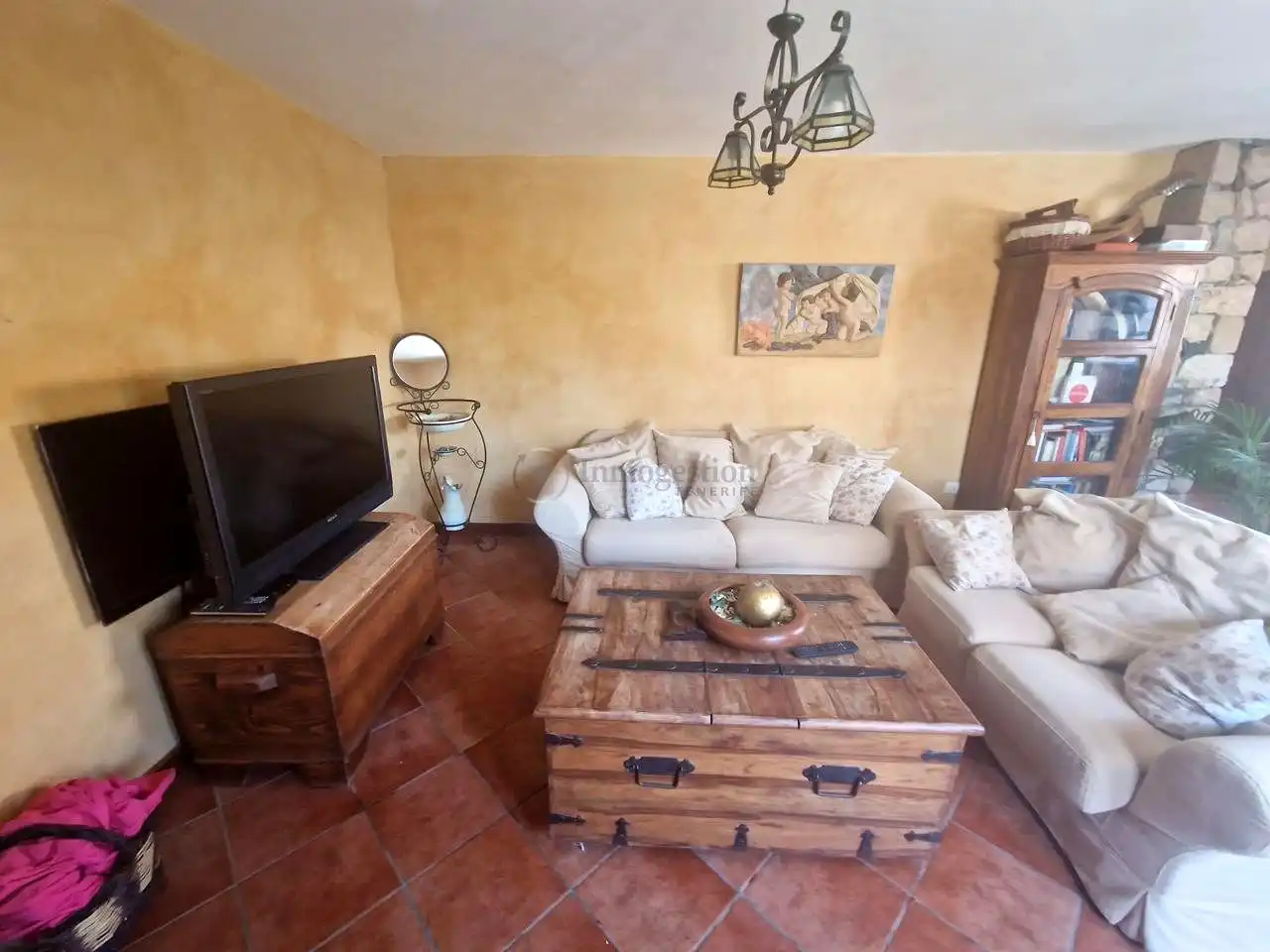 Sala d'estar de Casa o xalet en venda en Arona amb Jardí privat, Terrassa i Traster