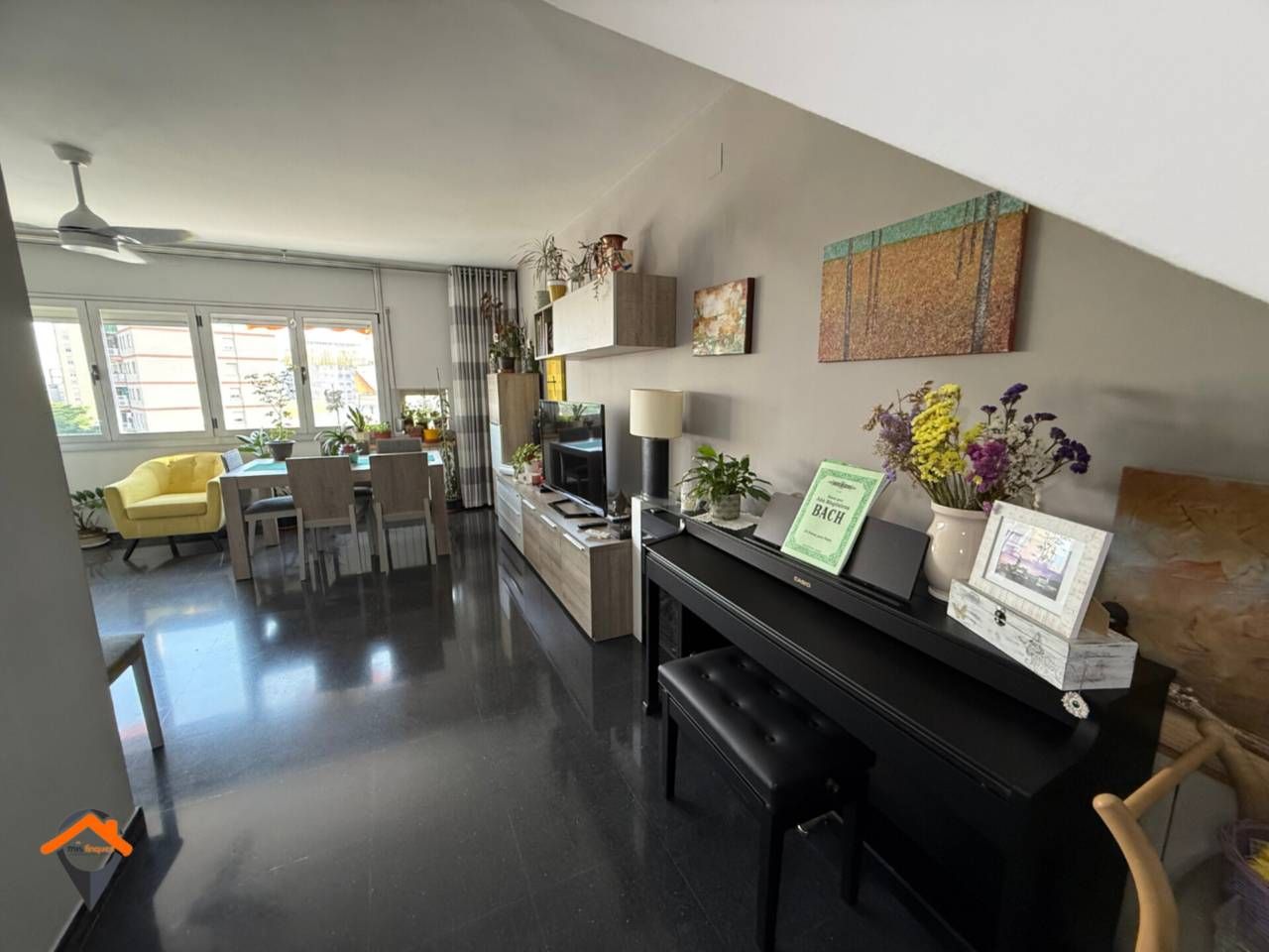 Living room of Duplex for sale in Sabadell  with Heating