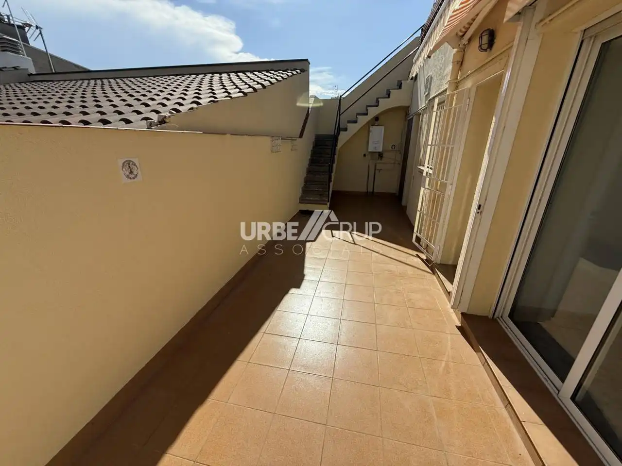 Balcony of Flat for rent in Terrassa  with Air Conditioner, Heating and Terrace