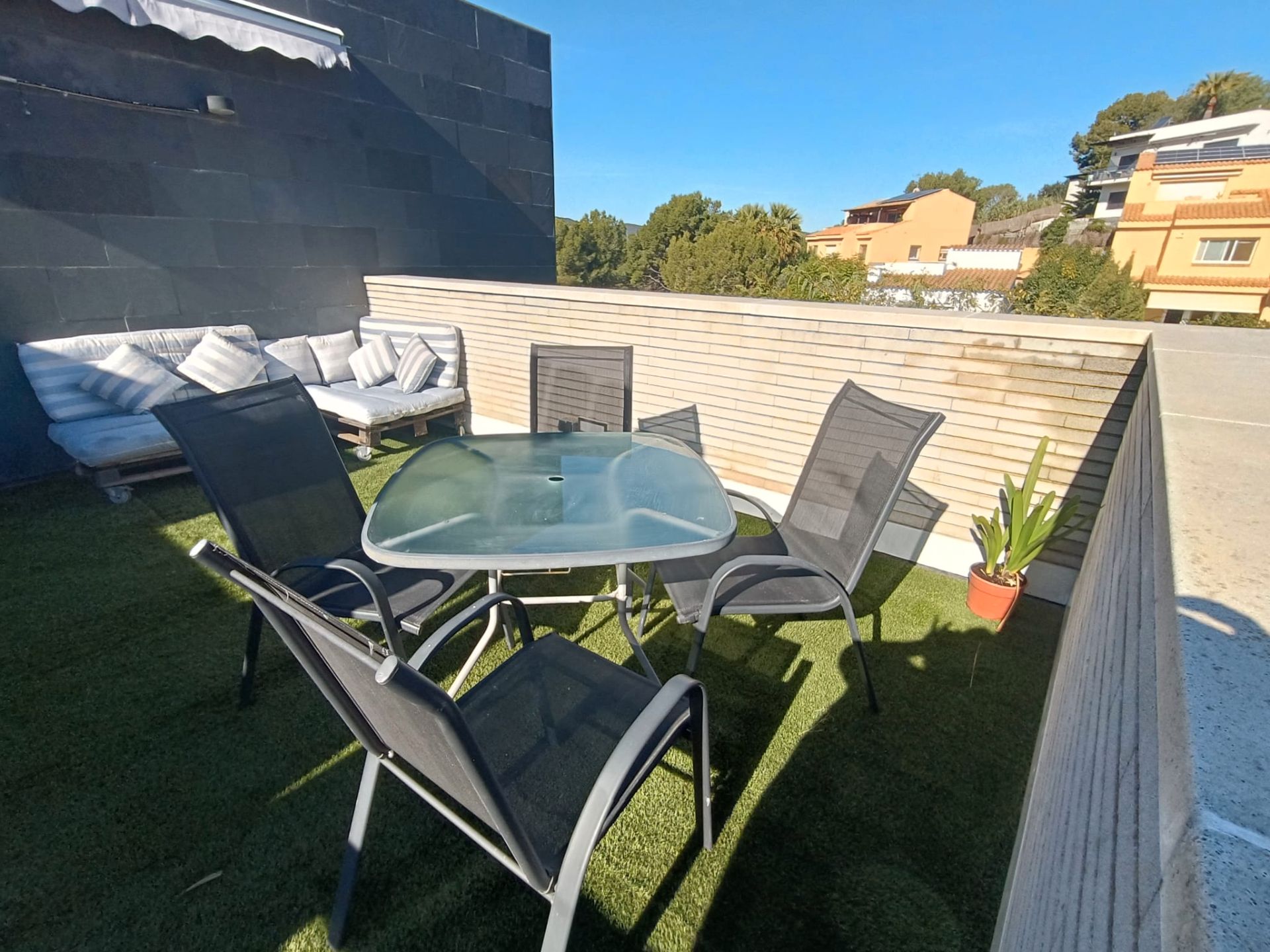 Terrace of Attic for sale in Sant Pere de Ribes  with Air Conditioner, Heating and Parquet flooring