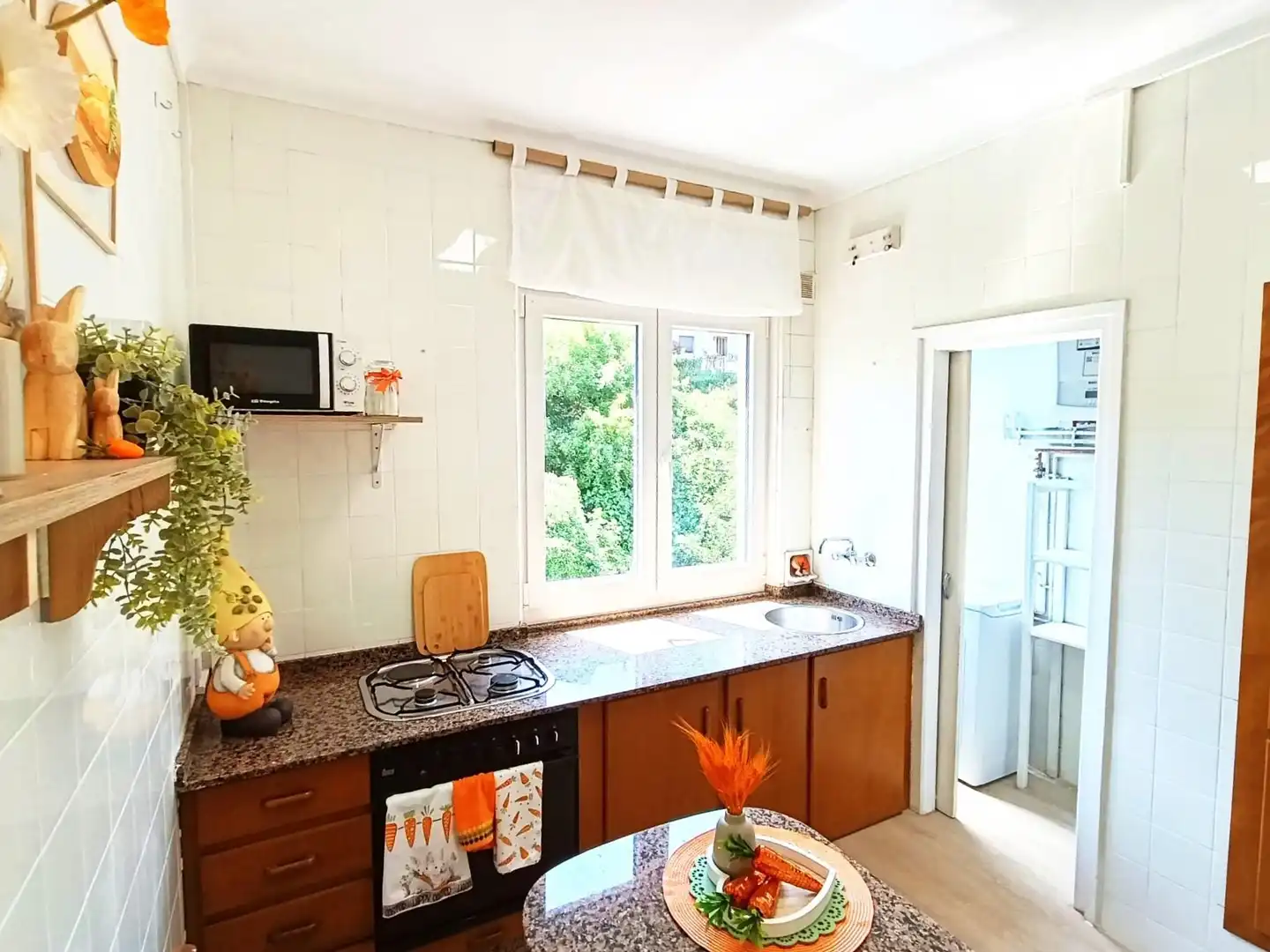 Cocina de Piso en venta en Langreo con Calefacción, Trastero y Amueblado