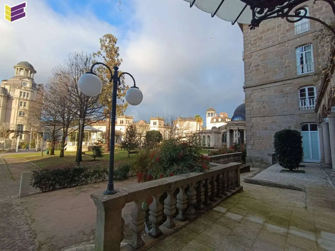 Vista exterior de Dúplex en venta en Mondariz-Balneario con Aire acondicionado, Parquet y Trastero