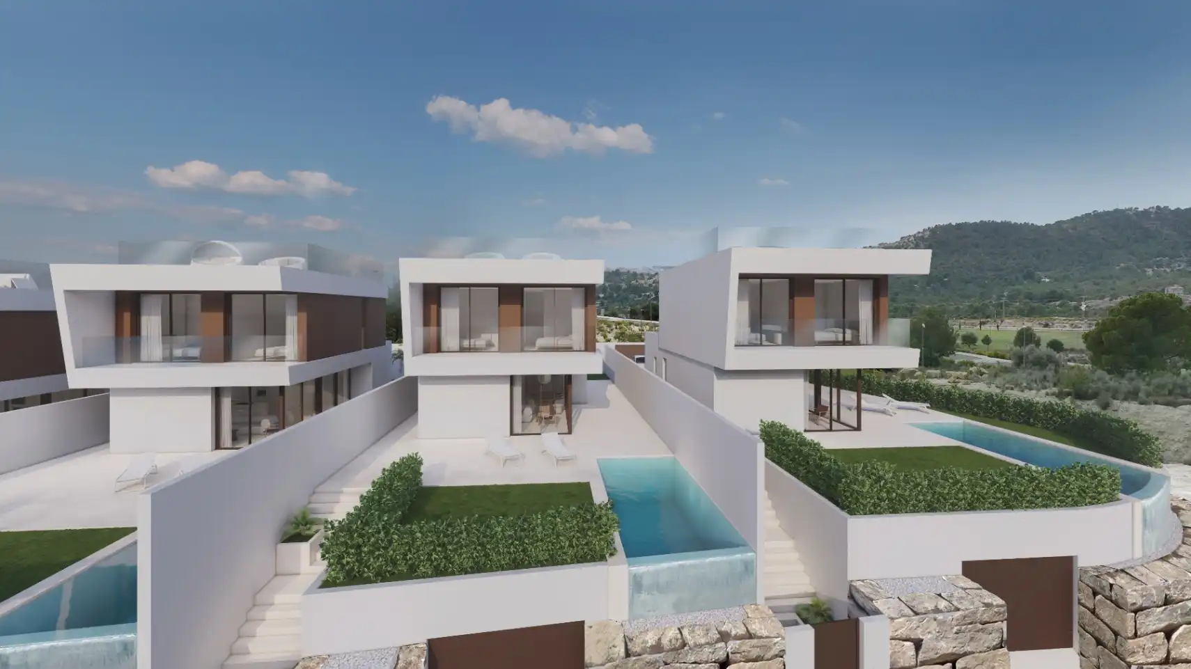 Xalet amb piscina en venda a Balcón de Finestrat - Terra Marina