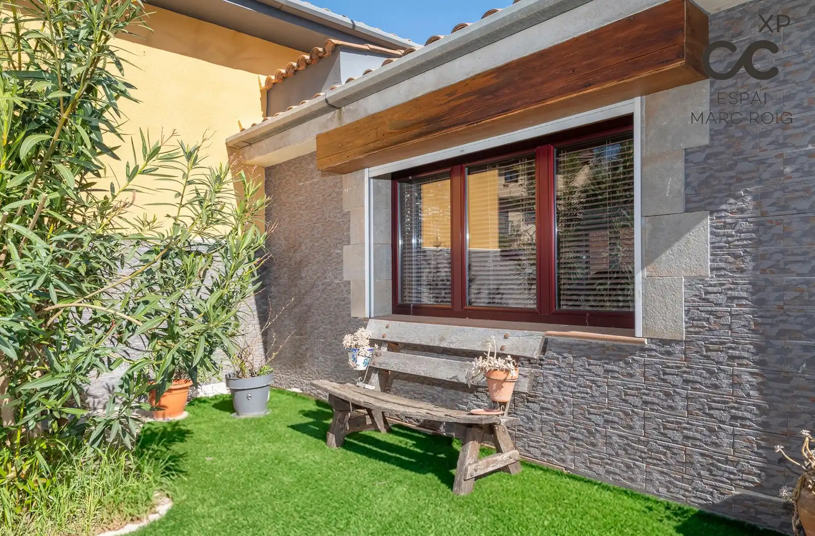 Terraza de Casa o chalet en venta en Olot con Calefacción, Jardín privado y Parquet