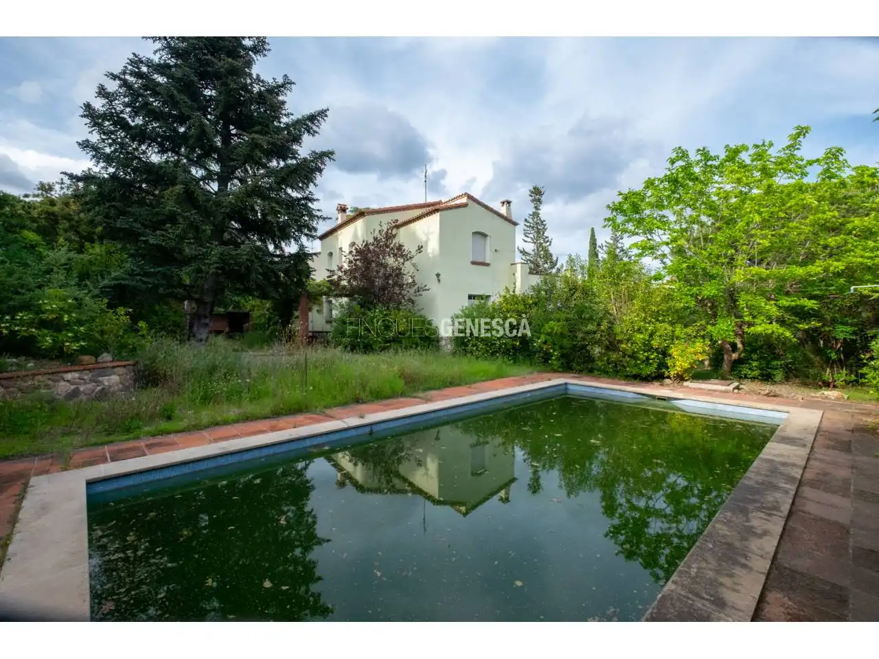 Piscina de Casa o xalet en venda en Matadepera amb Jardí privat i Terrassa