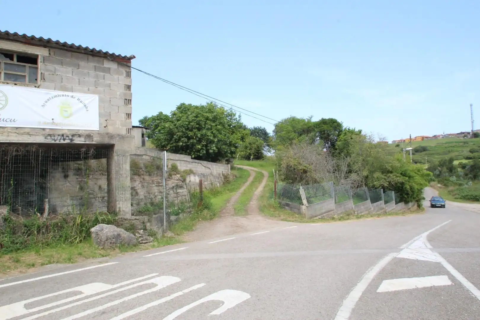 Vista exterior de Casa o chalet en venta en Ruiloba con Jardín privado