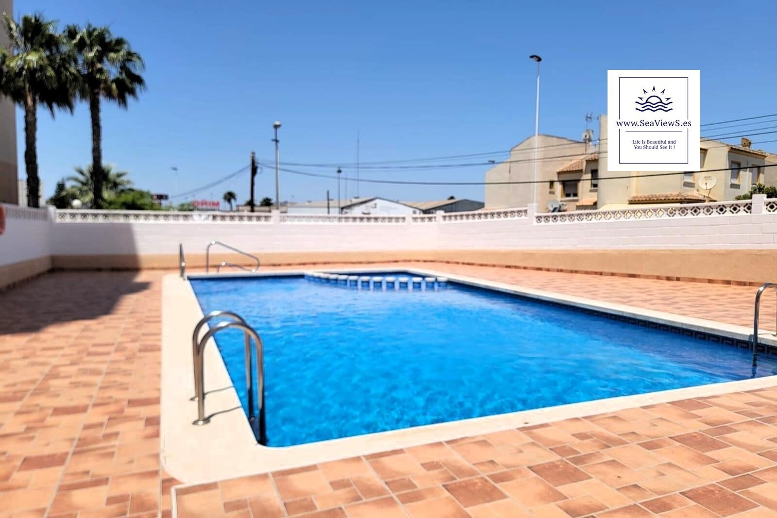 Swimming pool of Apartment for sale in Torrevieja  with Air Conditioner, Heating and Terrace