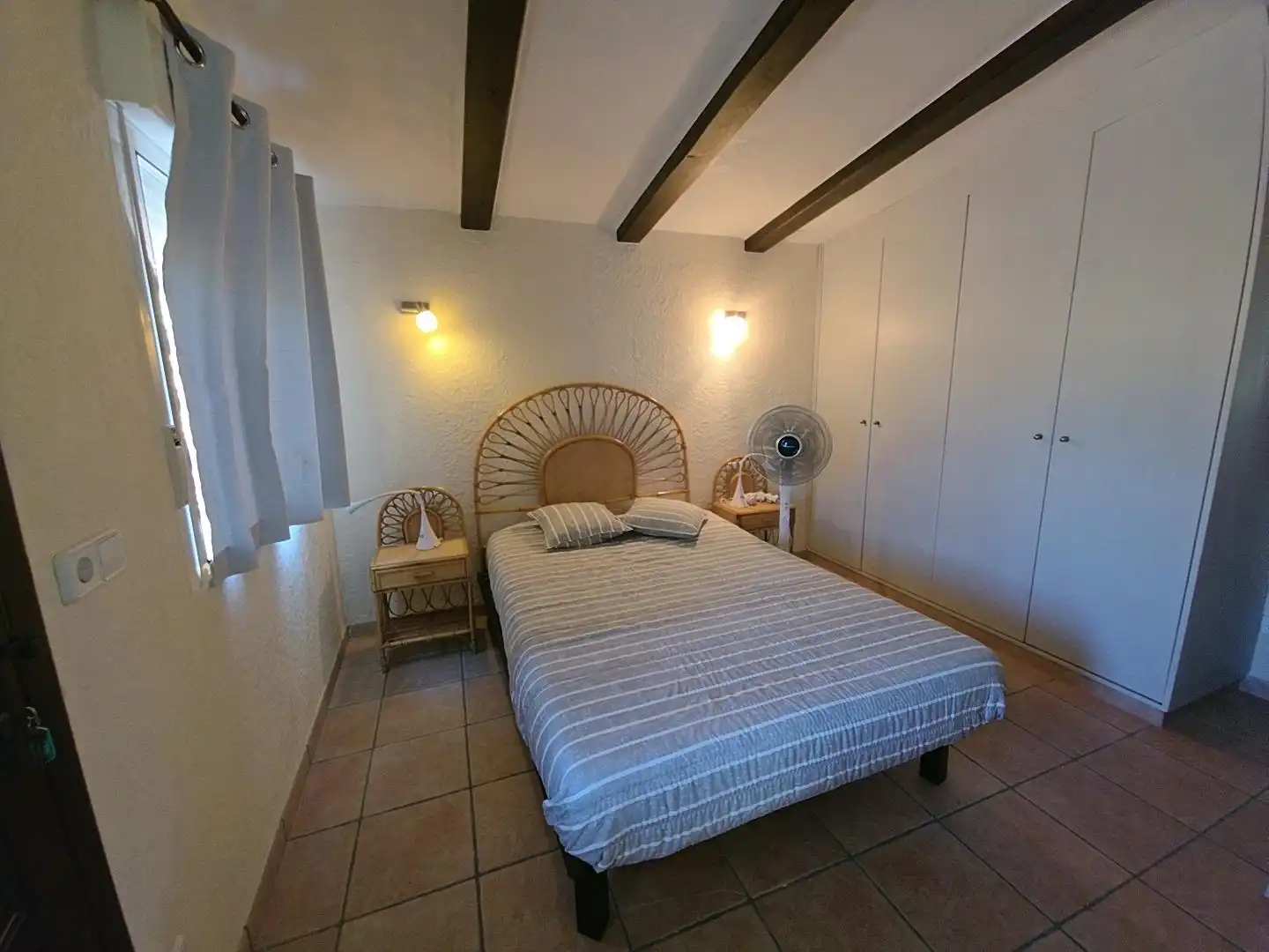 Schlafzimmer von Country house zum Verkauf in L'Ametlla de Mar  mit Privatgarten, Terrasse und Schwimmbad