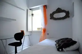 Schlafzimmer von Wohnung zur Miete in Zaragoza mit Heizung, Terrasse und Möbliert