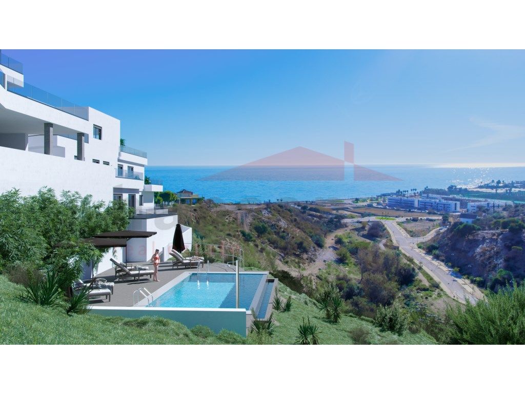 Exterior view of Apartment for sale in Vélez-Málaga  with Air Conditioner, Terrace and Swimming Pool