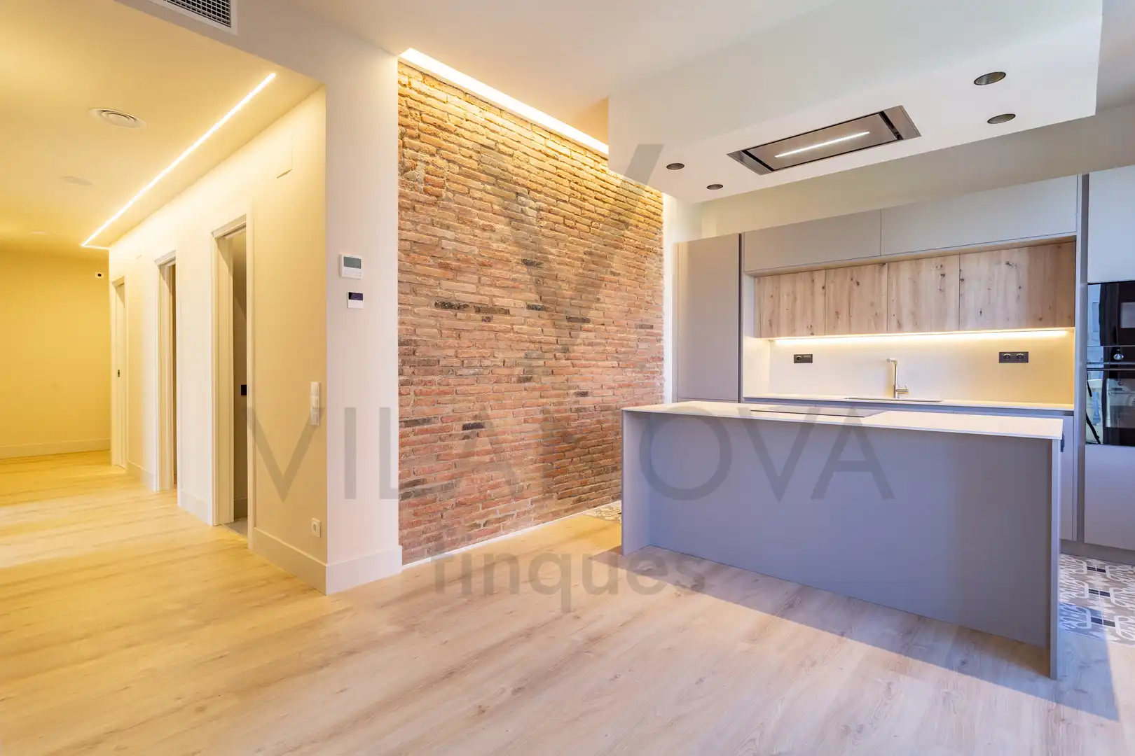 Wohnzimmer von Wohnung zum Verkauf in Reus mit Klimaanlage, Heizung und Parkett