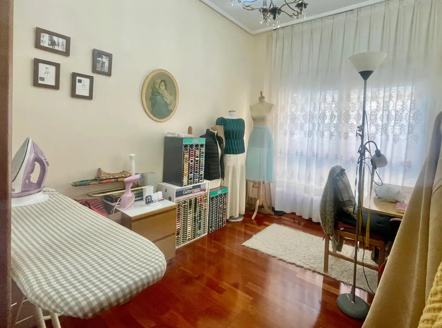 Bedroom of Flat for sale in Bilbao   with Heating, Terrace and Furnished
