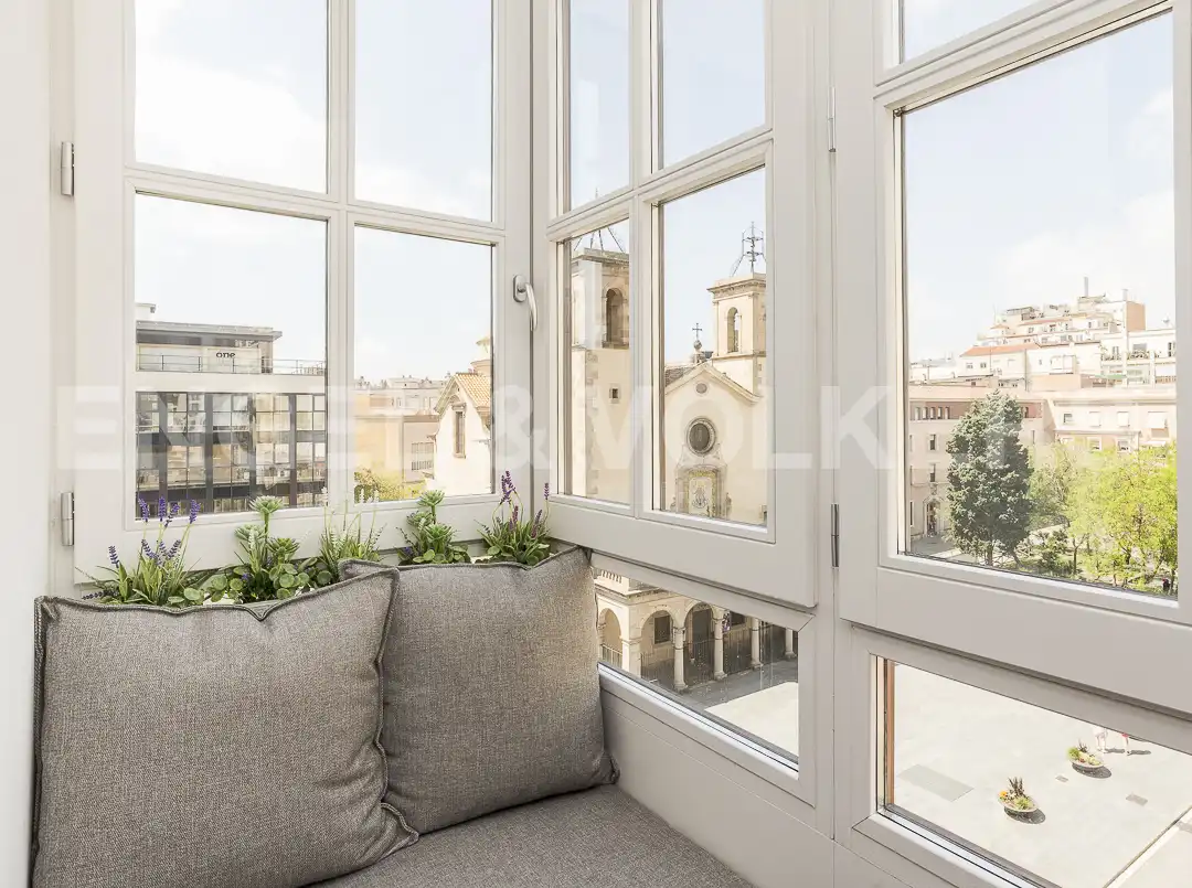 Terrassa de Pis de lloguer en Barcelona amb Aire condicionat, Calefacció i Parquet