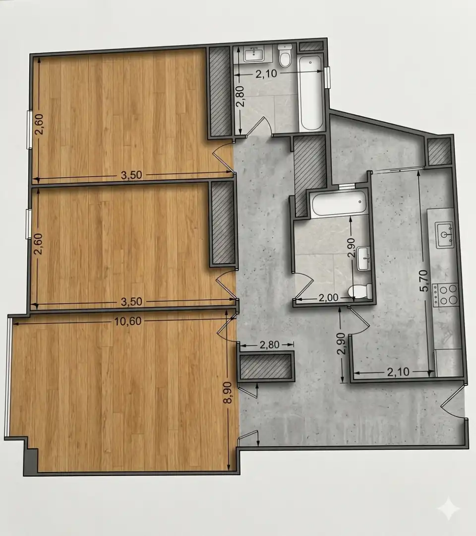 Flat for sale in Torrejón de Ardoz  with Air Conditioner, Heating and Private garden