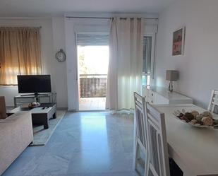 Living room of Flat for sale in Bormujos  with Air Conditioner, Terrace and Swimming Pool