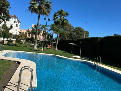 Swimming pool of Apartment for sale in Marbella  with Heating, Terrace and Swimming Pool