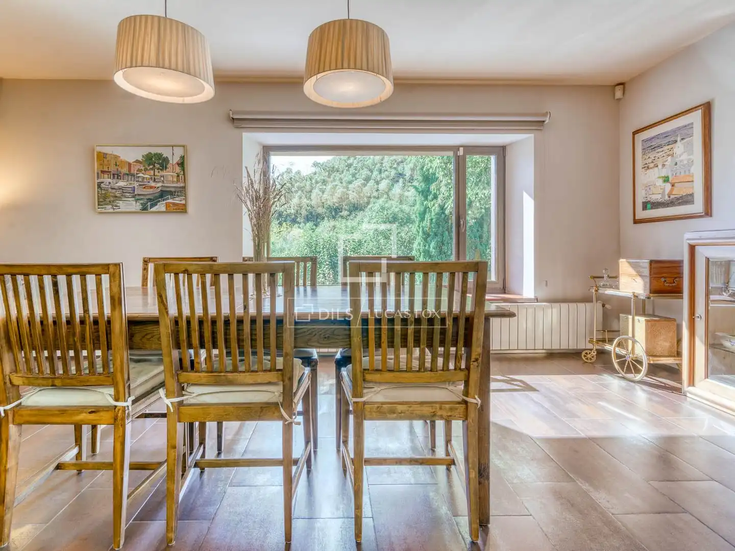 Comedor de Finca rústica en venta en Boadella i les Escaules con Calefacción, Jardín privado y Terraza