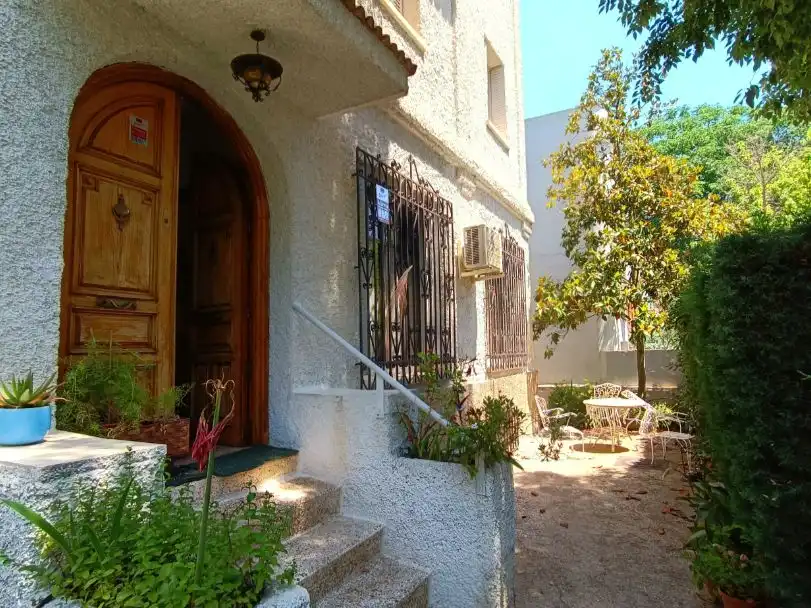 Vista exterior de Casa o chalet en venta en Madrid con Aire acondicionado, Calefacción y Jardín privado