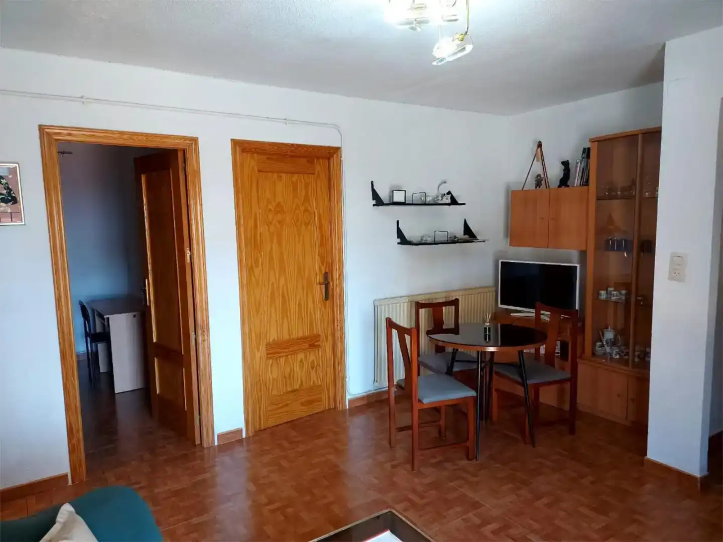 Sala d'estar de Pis per a compartir en Albacete amb Jardí privat, Moblat i Balcó