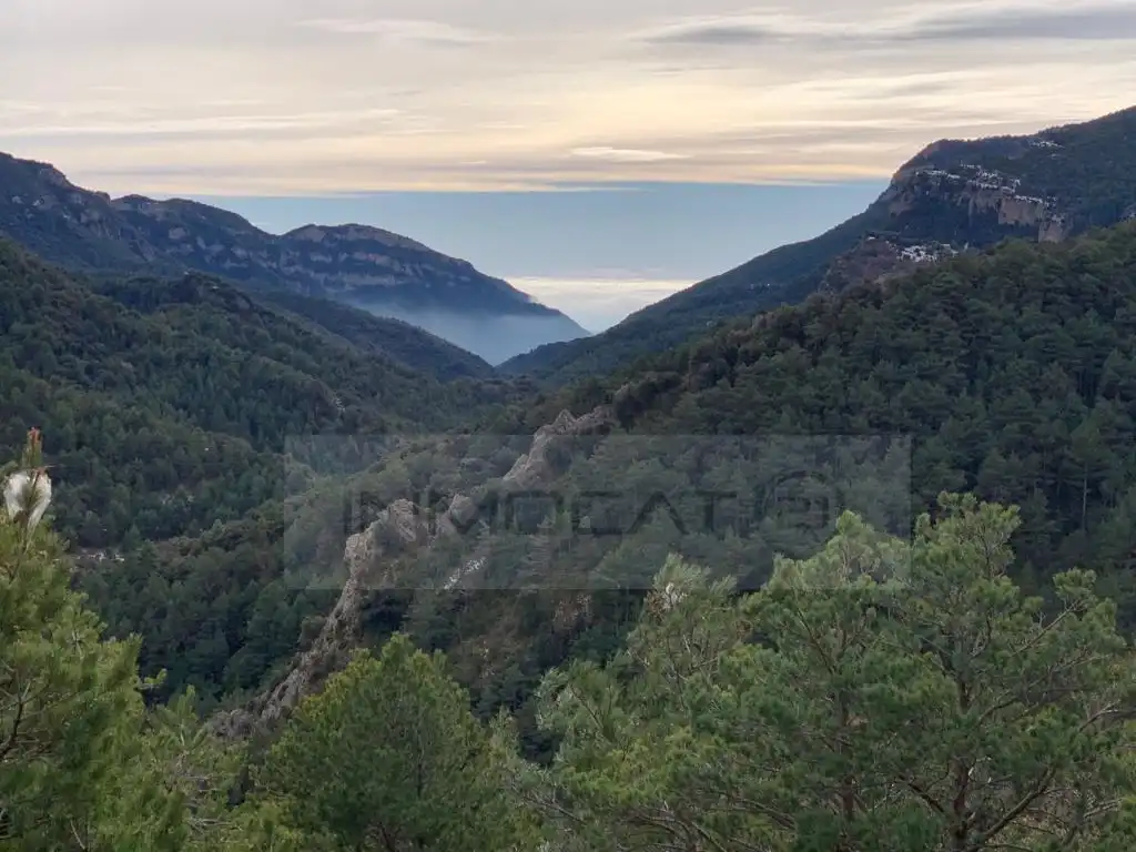 Vista exterior de Casa o chalet en venta en Abella de la Conca con Calefacción, Terraza y Amueblado