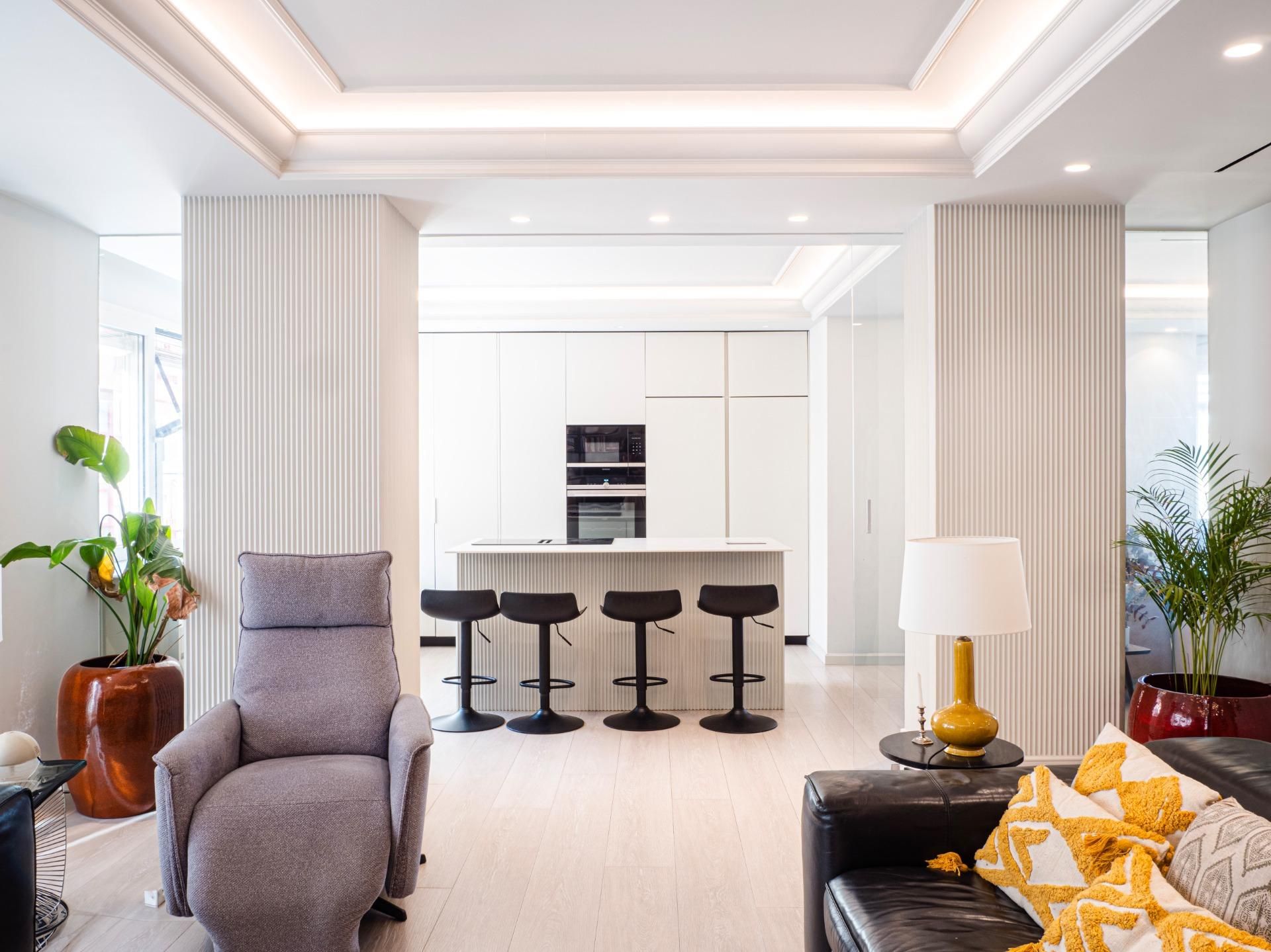 Sala de estar de Piso en venta en  Murcia Capital con Aire acondicionado, Calefacción y Terraza