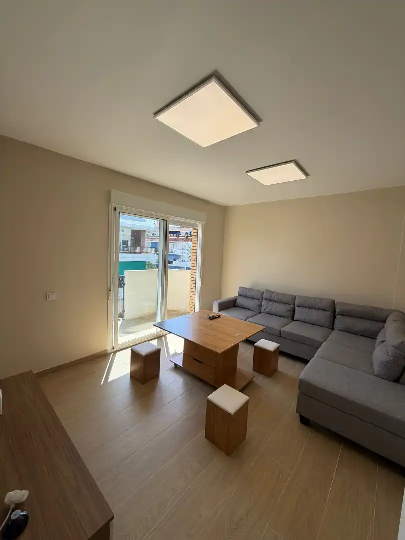 Living room of Flat for sale in Punta Umbría  with Air Conditioner, Heating and Parquet flooring