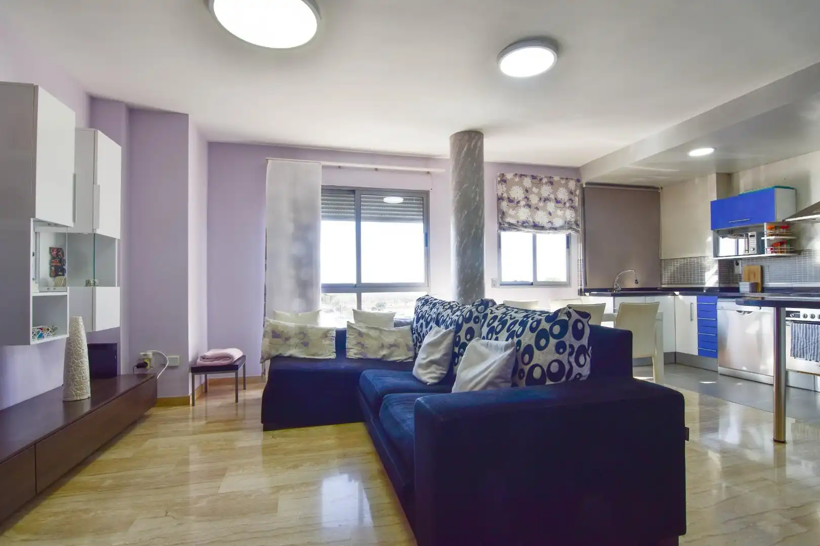 Sala de estar de Dúplex en venta en Catarroja con Aire acondicionado, Calefacción y Trastero