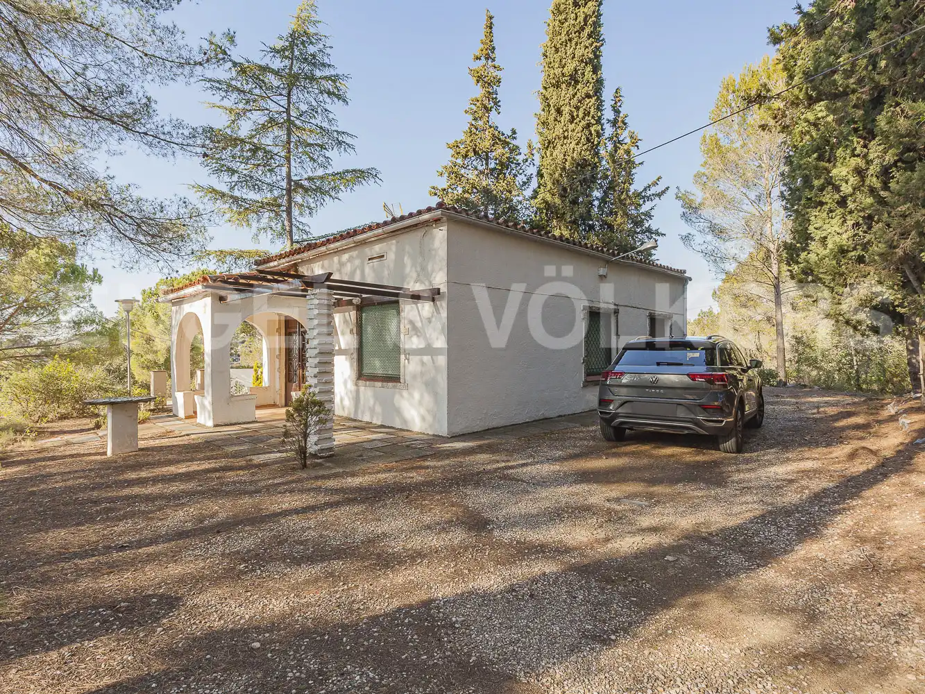 Vista exterior de Finca rústica en venda en Rubí amb Calefacció, Jardí privat i Terrassa