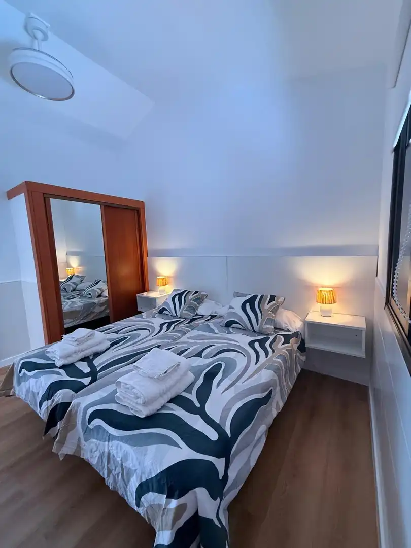 Dormitori de Casa o xalet de lloguer en San Bartolomé de Tirajana amb Aire condicionat, Terrassa i Moblat