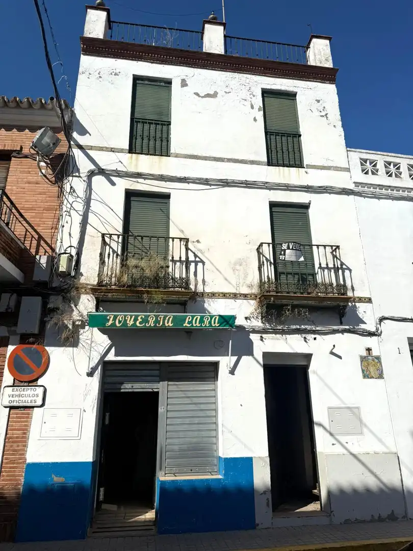 Vista exterior de Casa o chalet en venta en Villaverde del Río con Terraza y Balcón