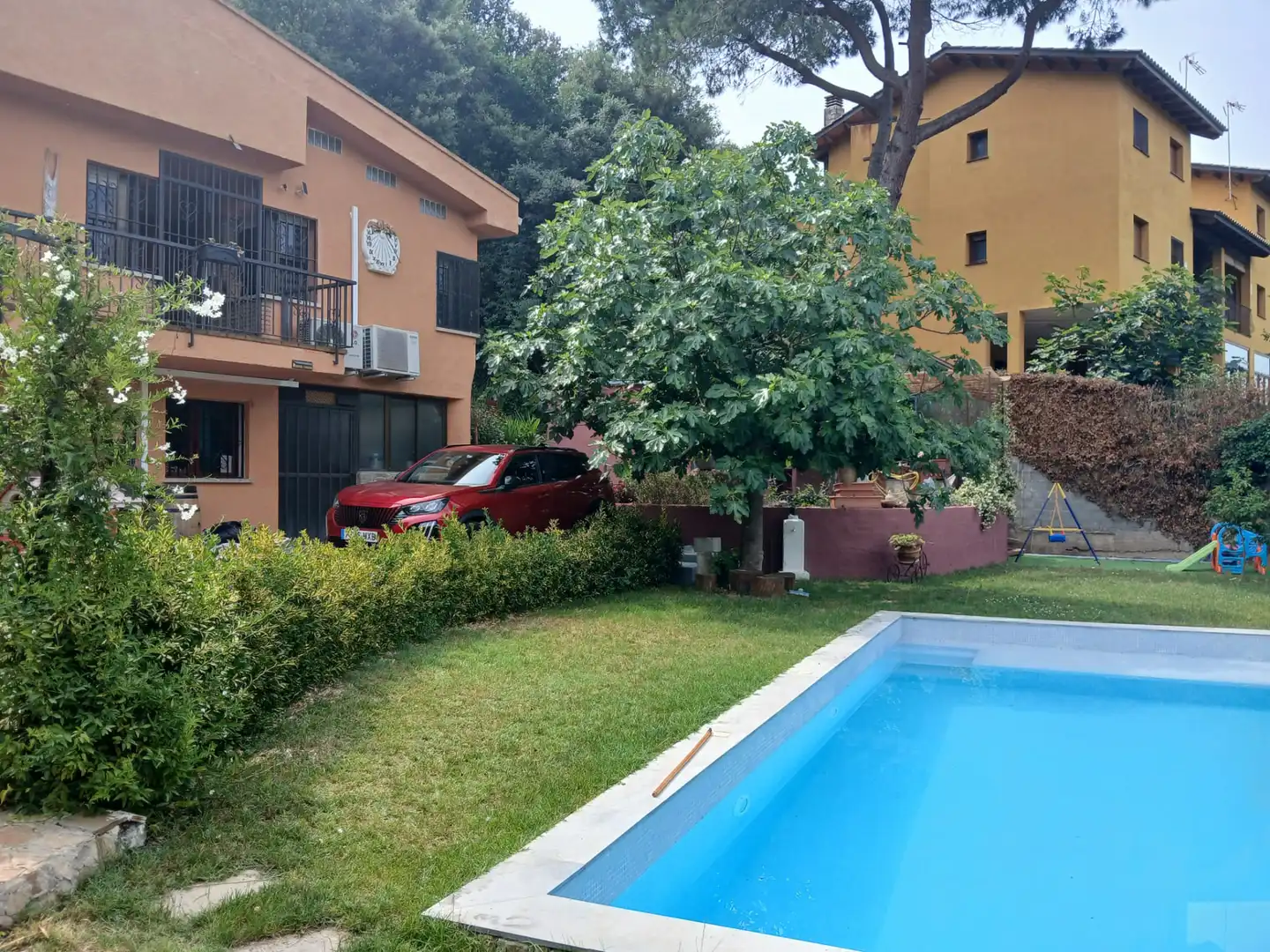 Piscina de Casa o chalet en venta en Sant Pere de Vilamajor con Aire acondicionado, Calefacción y Jardín privado