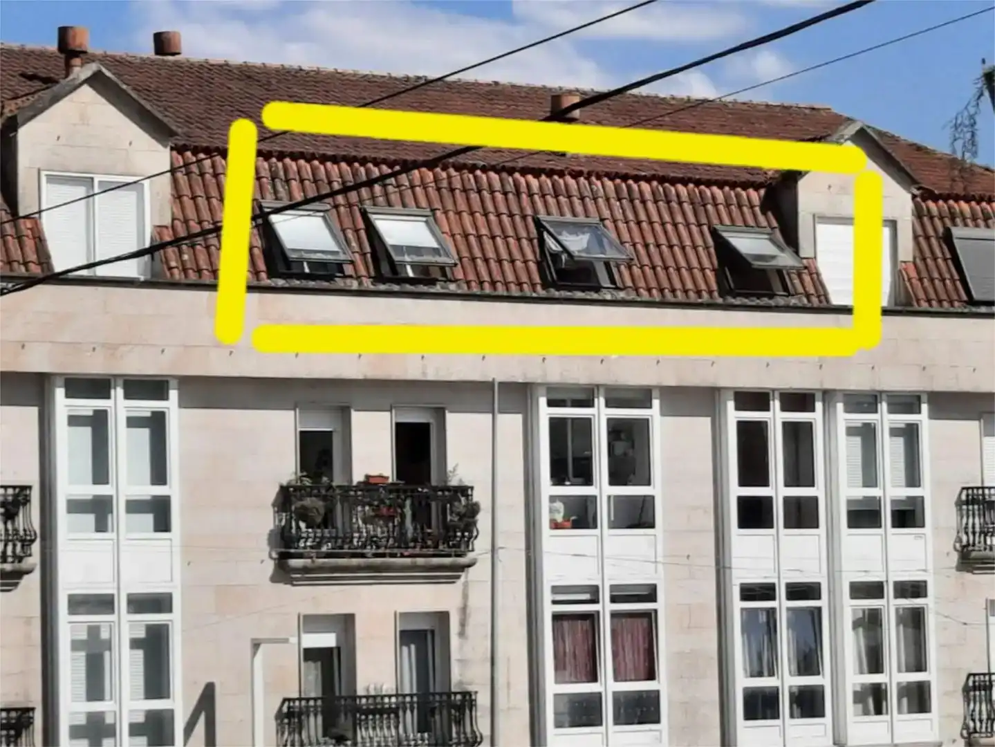 Exterior view of Flat for sale in Ponte Caldelas  with Parquet flooring, Storage room and Furnished