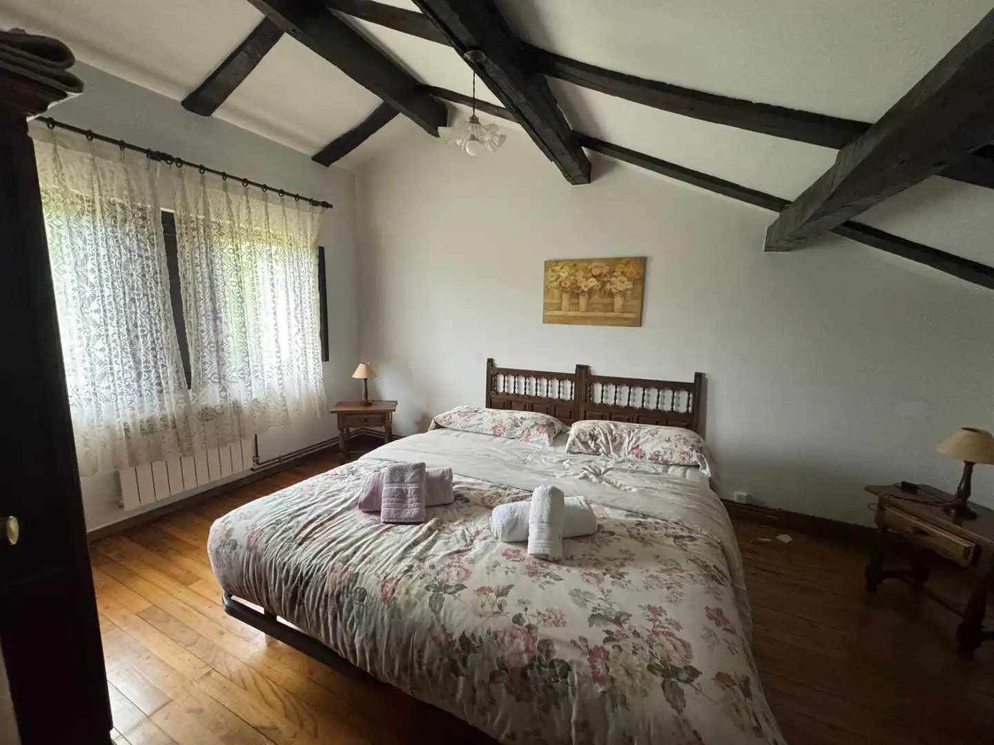 Dormitori de Casa adosada en venda en Llanes amb Calefacció, Jardí privat i Parquet