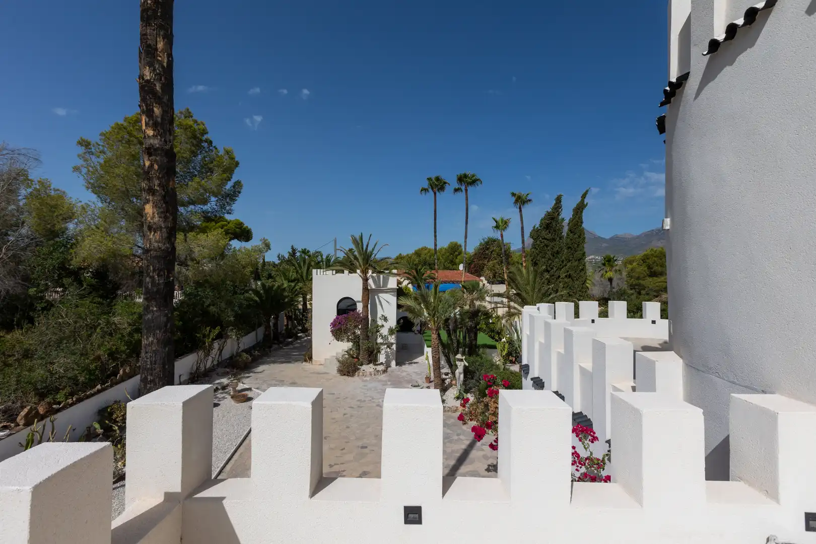 Garden of Houses for sale in Benidorm  with Air Conditioner, Heating and Private garden