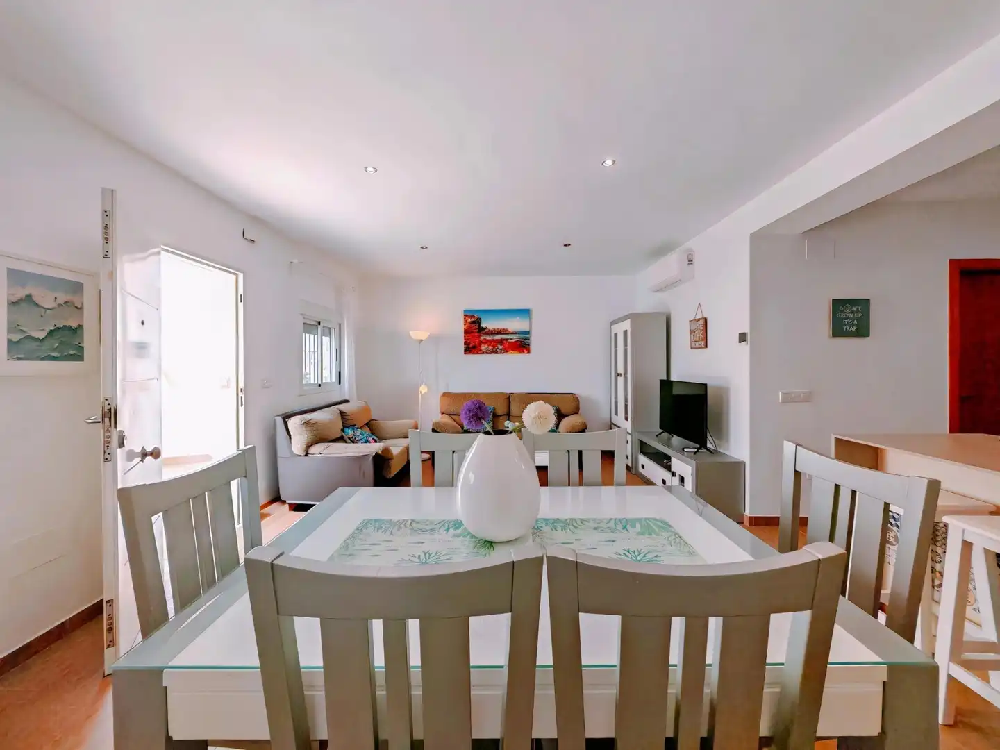 Living room of Houses for sale in Vejer de la Frontera  with Air Conditioner, Terrace and Furnished