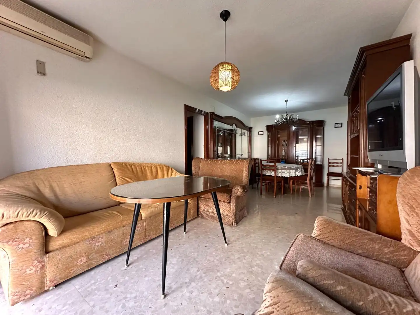 Sala de estar de Piso en venta en Granada con Aire acondicionado, Calefacción y Terraza