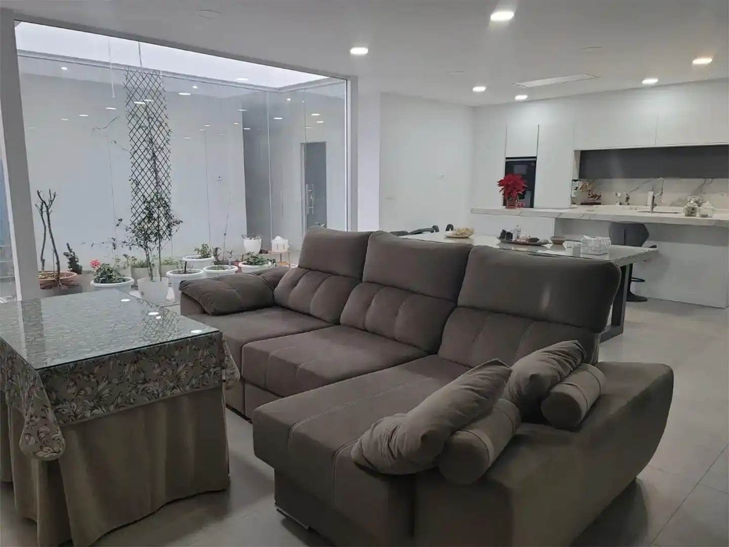 Sala de estar de Casa o chalet en venta en Baza con Piscina