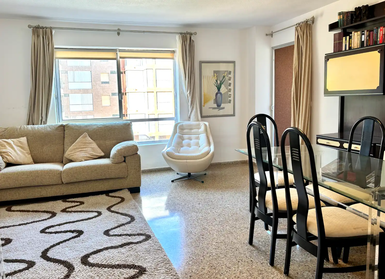 Sala de estar de Piso en venta en Santa Cruz de Tenerife con Terraza y Amueblado