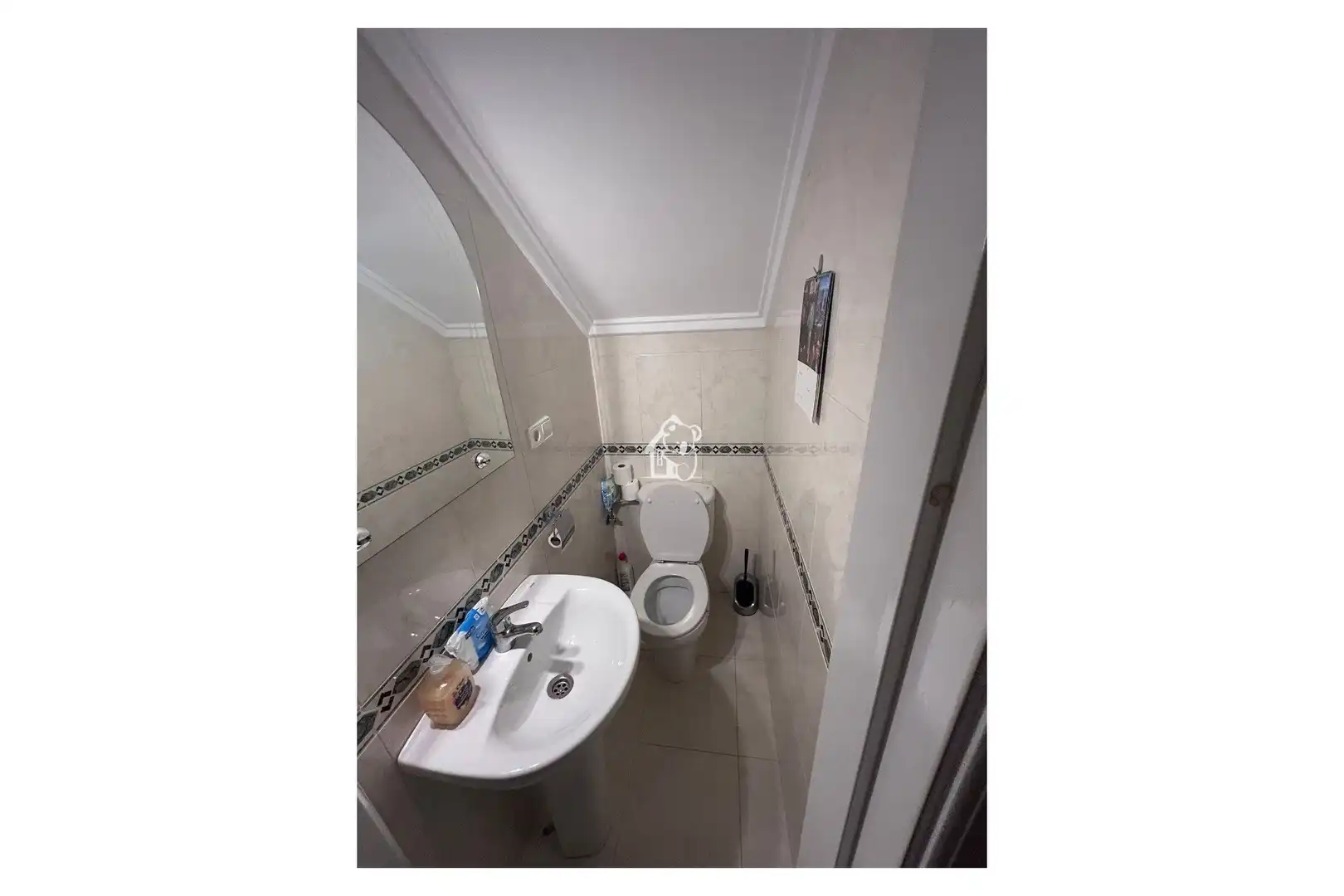 Baño de Apartamento de alquiler en Rojales con Aire acondicionado, Terraza y Piscina