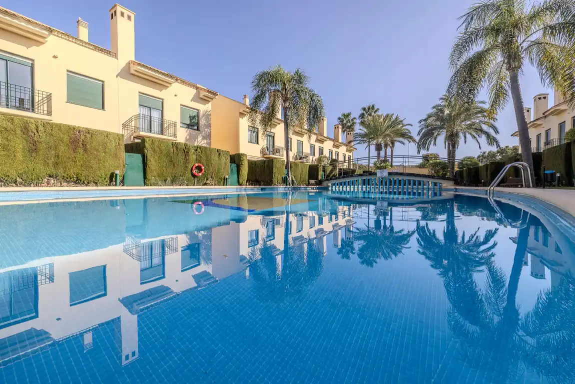 Piscina de Dúplex en venta en Jávea / Xàbia con Aire acondicionado, Jardín privado y Terraza