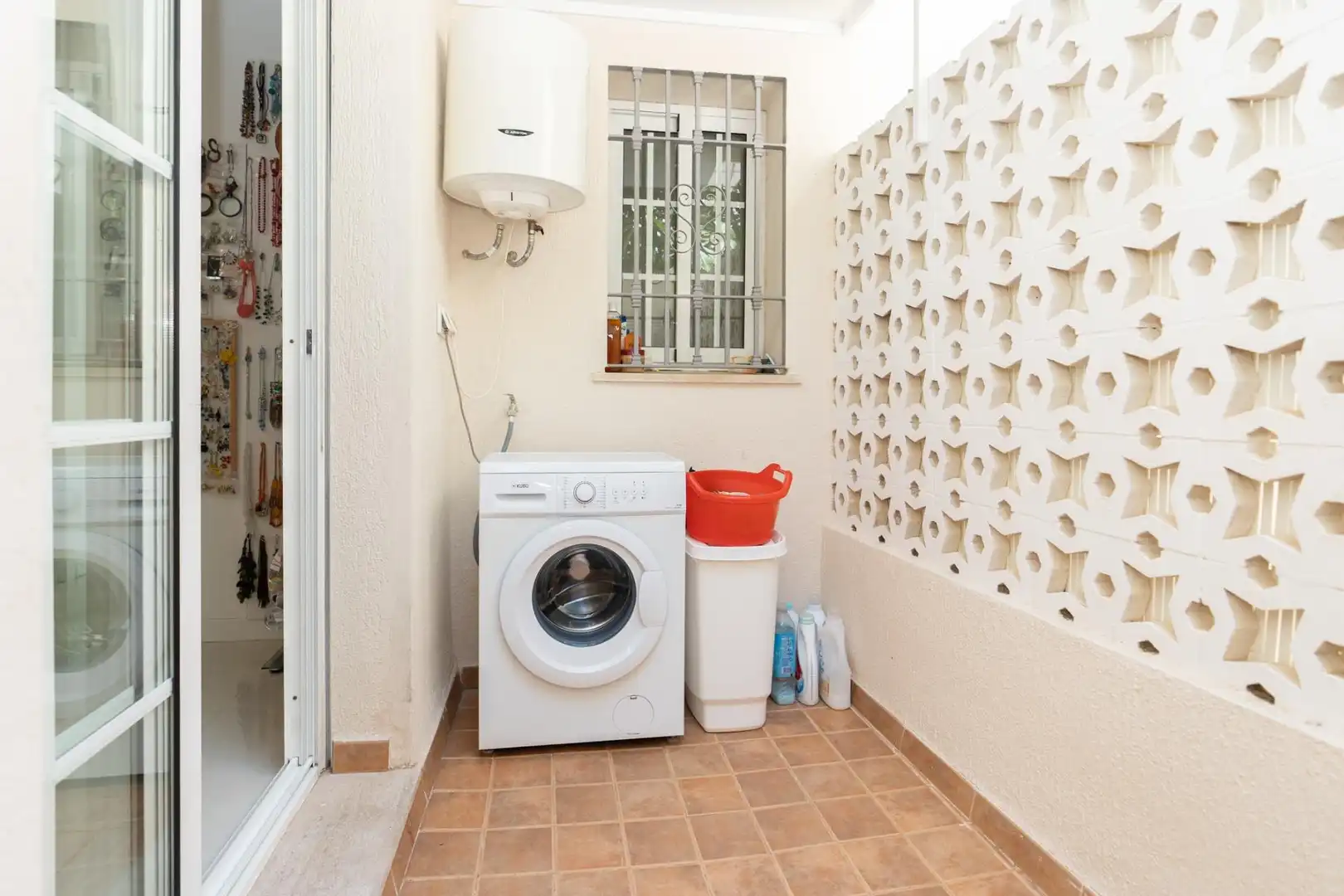 Balcony of Houses for sale in Salobreña  with Air Conditioner, Terrace and Storage room