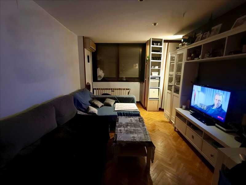 Living room of Flat for sale in  Madrid Capital  with Air Conditioner and Heating