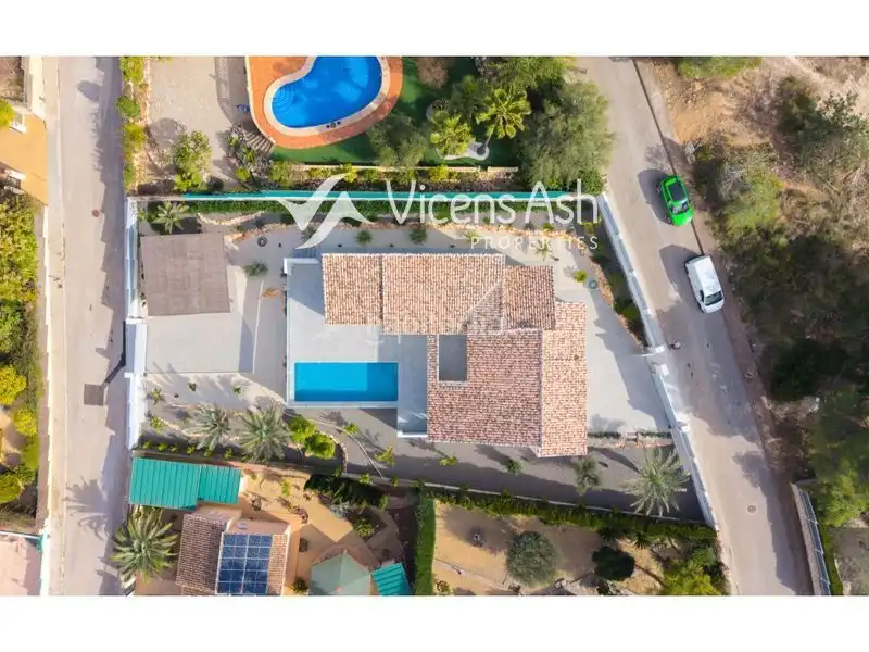 Exterior view of Houses for sale in Jávea / Xàbia  with Air Conditioner and Swimming Pool