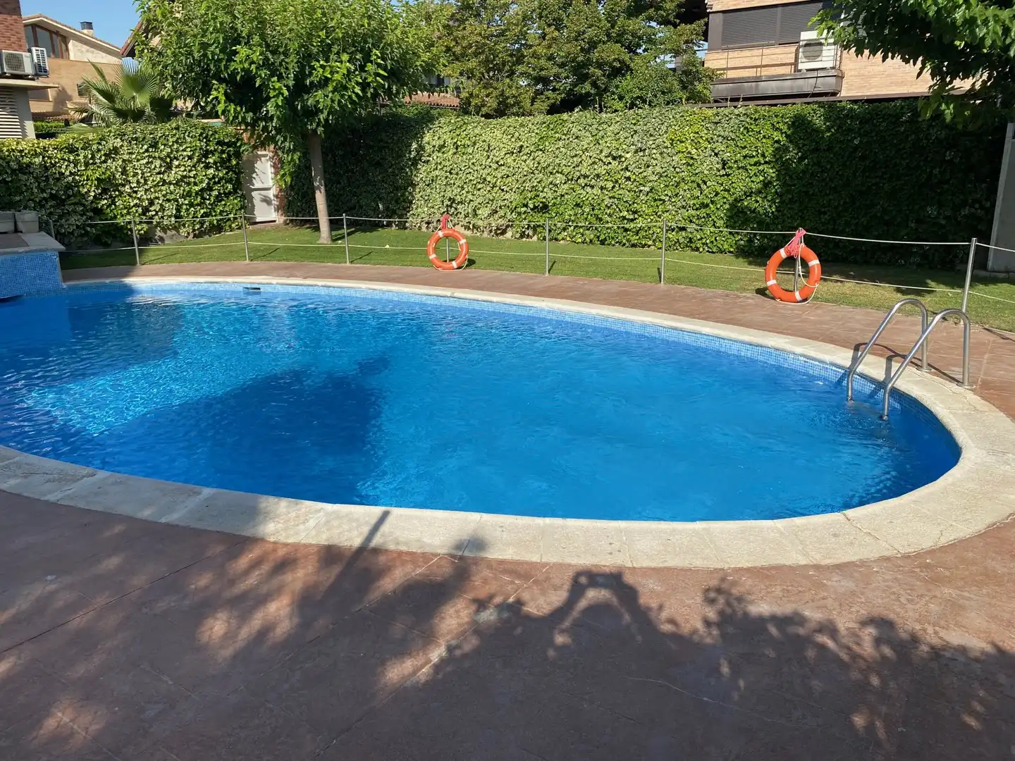Piscina de Casa adosada en venda en Zaragoza amb Terrassa i Piscina