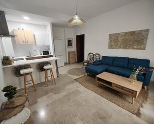 Living room of Apartment to rent in Gines  with Air Conditioner, Heating and Furnished