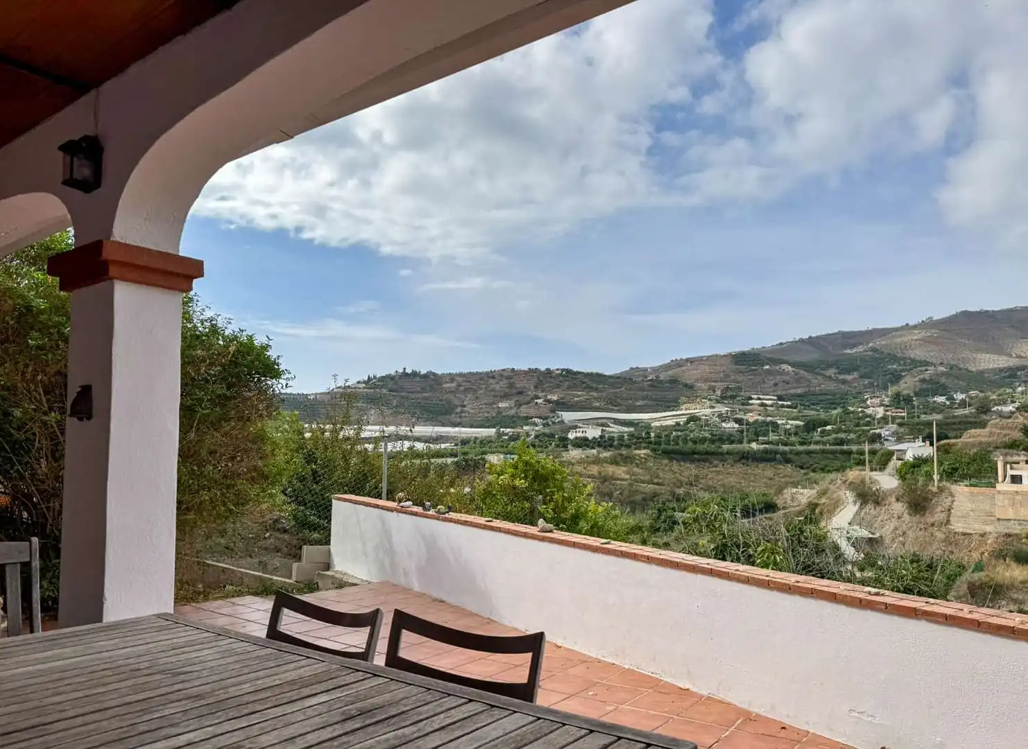 Terrasse von Country house zum Verkauf in Salobreña mit Klimaanlage, Terrasse und Abstellraum