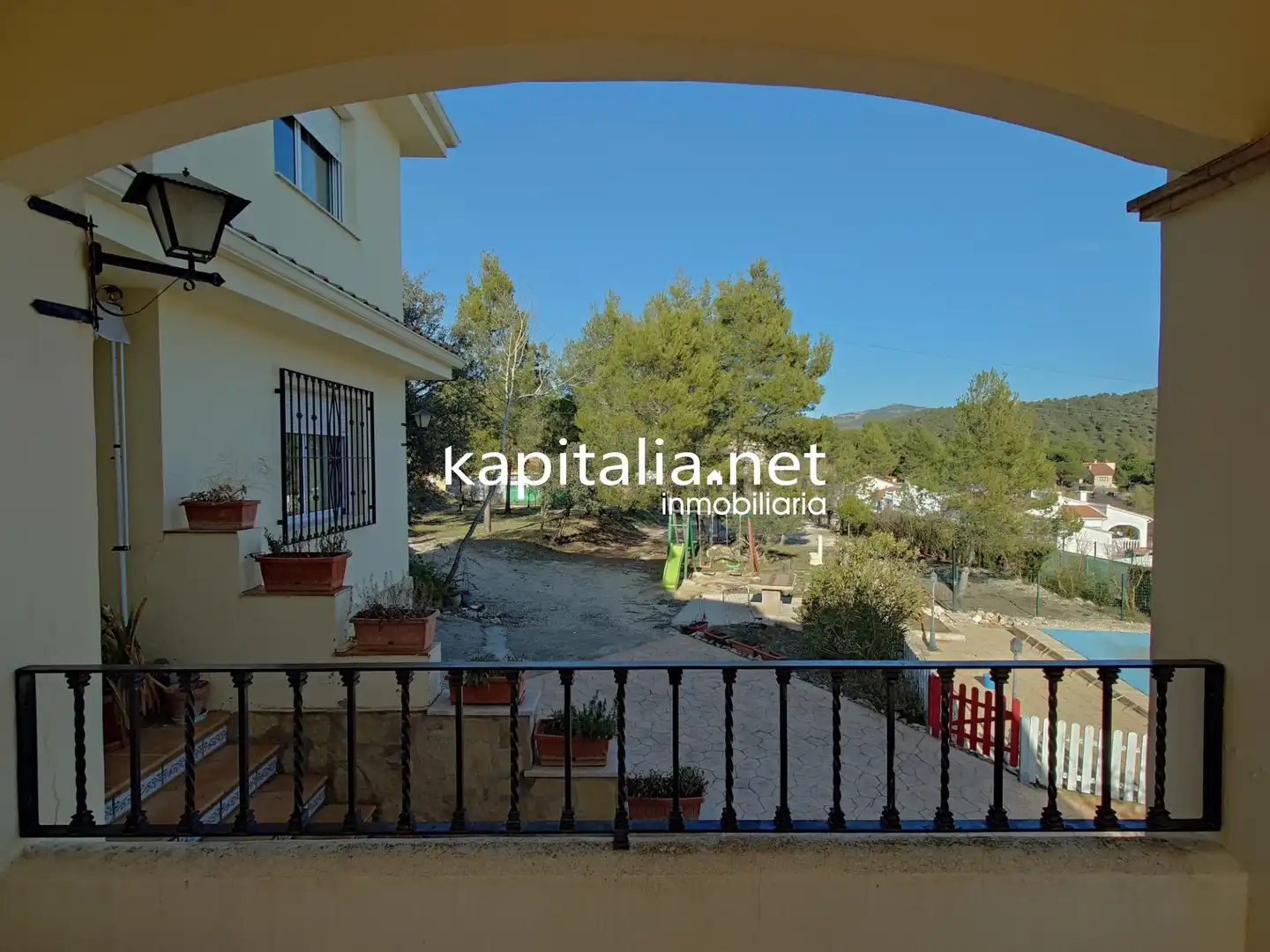 Garden of Houses for sale in Bocairent  with Heating, Terrace and Storage room