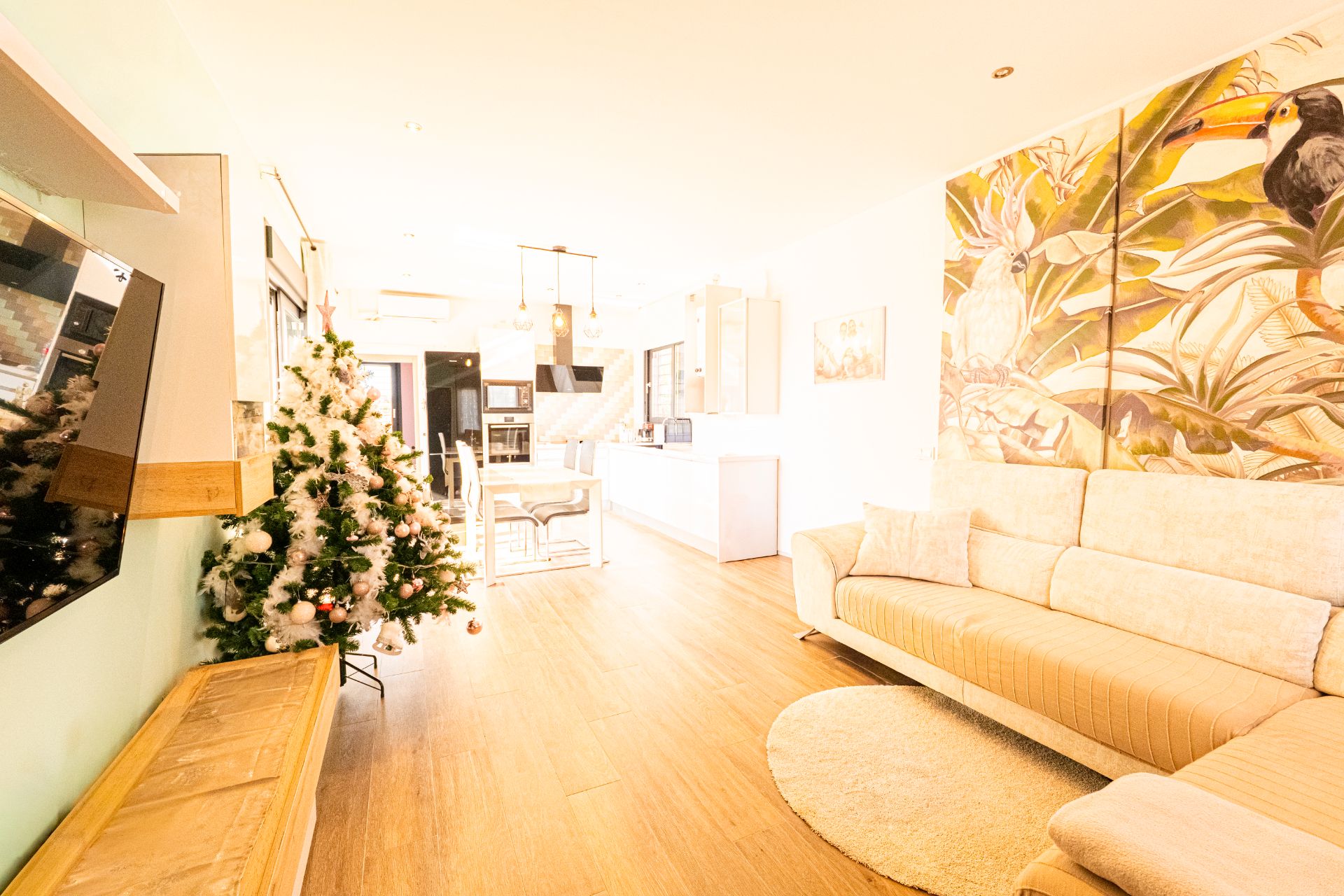 Living room of House or chalet for sale in Bellvei  with Air Conditioner, Heating and Private garden