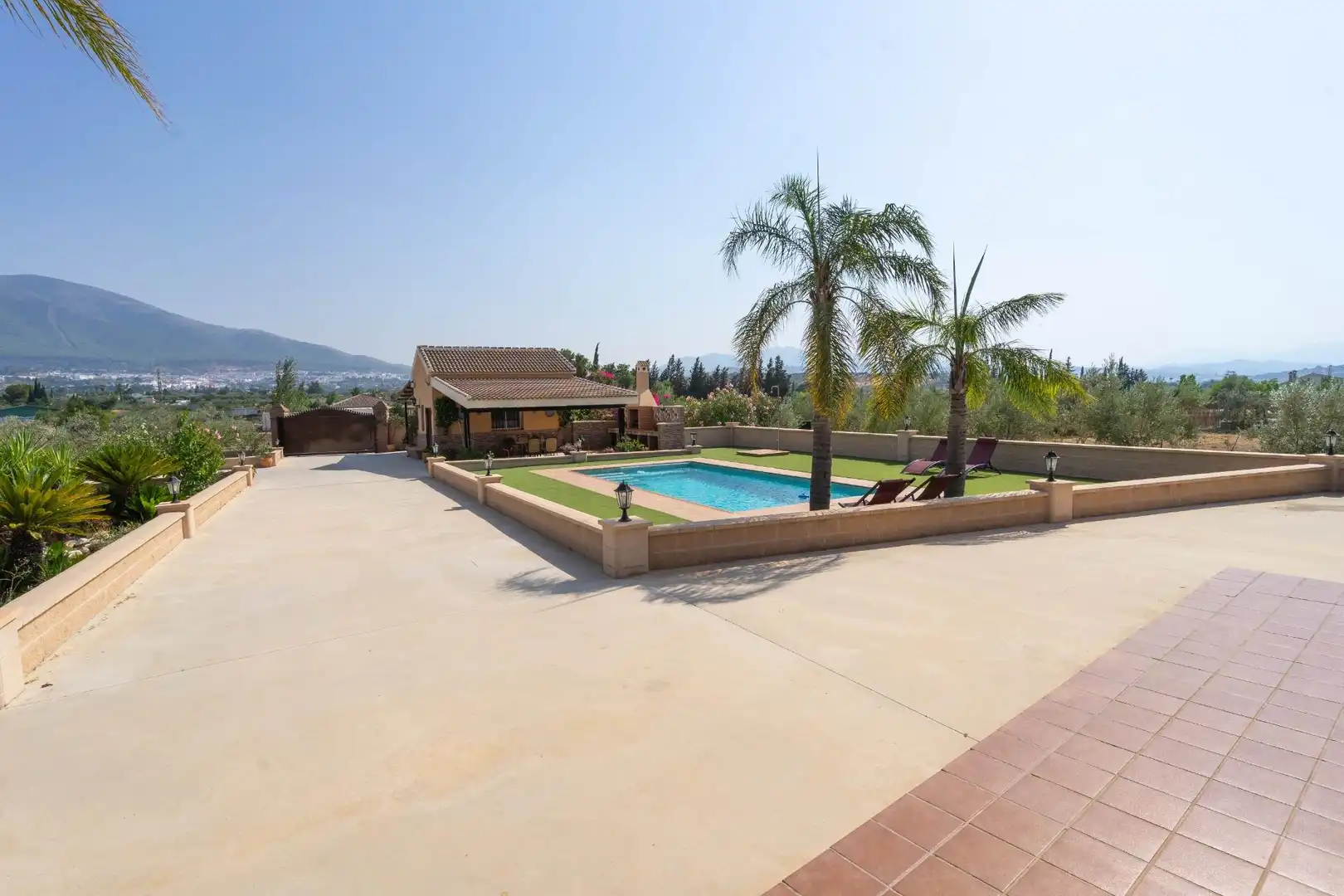Swimming pool of Houses for rent in Alhaurín El Grande  with Air Conditioner, Private garden and Terrace