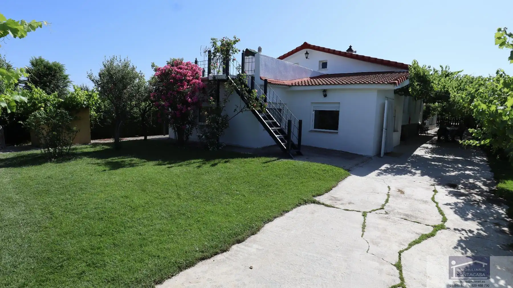 Vista exterior de Casa o chalet en venta en Fuente El Saz de Jarama con Calefacción, Terraza y Trastero